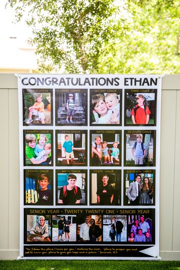 Custom Designed Banner for Graduation Party
