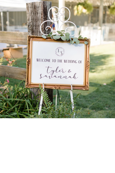 Wedding Day Signage