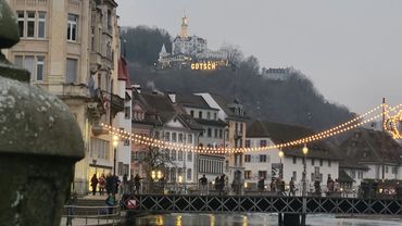 Historic Luzern at Christmas time.