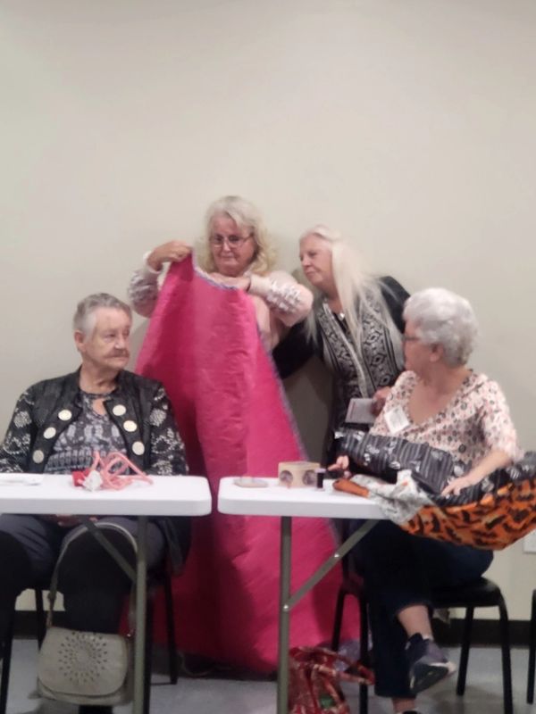 Ladies quilting