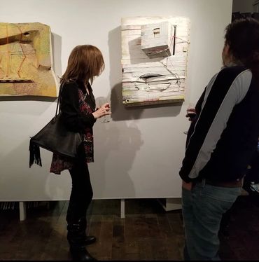 Expanded Painting, Genader, Action Painting, Gestural Painting, Abstract Expressionism Neo Gallery