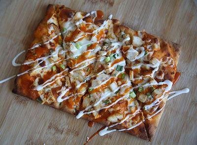 Buffalo chicken pizza