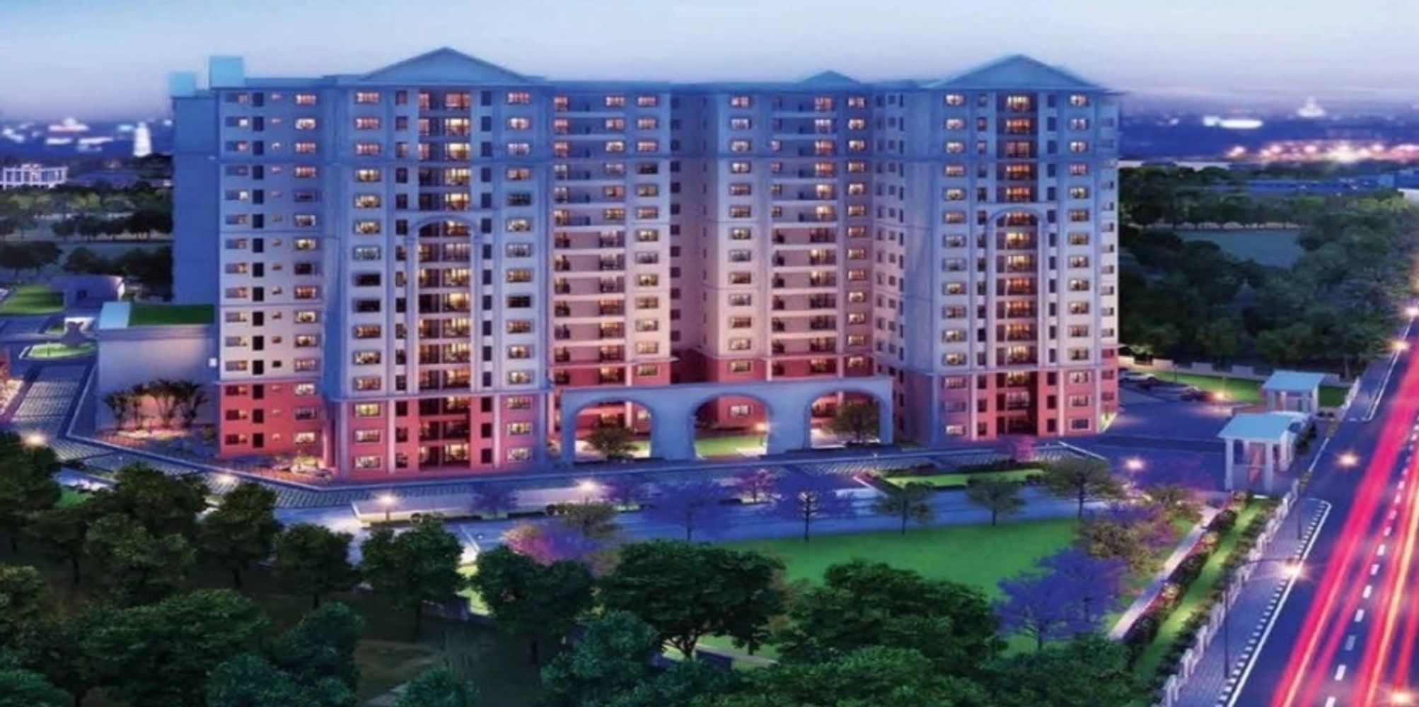 Front Elevation of Ramky Lumina Hosa Road Bangalore