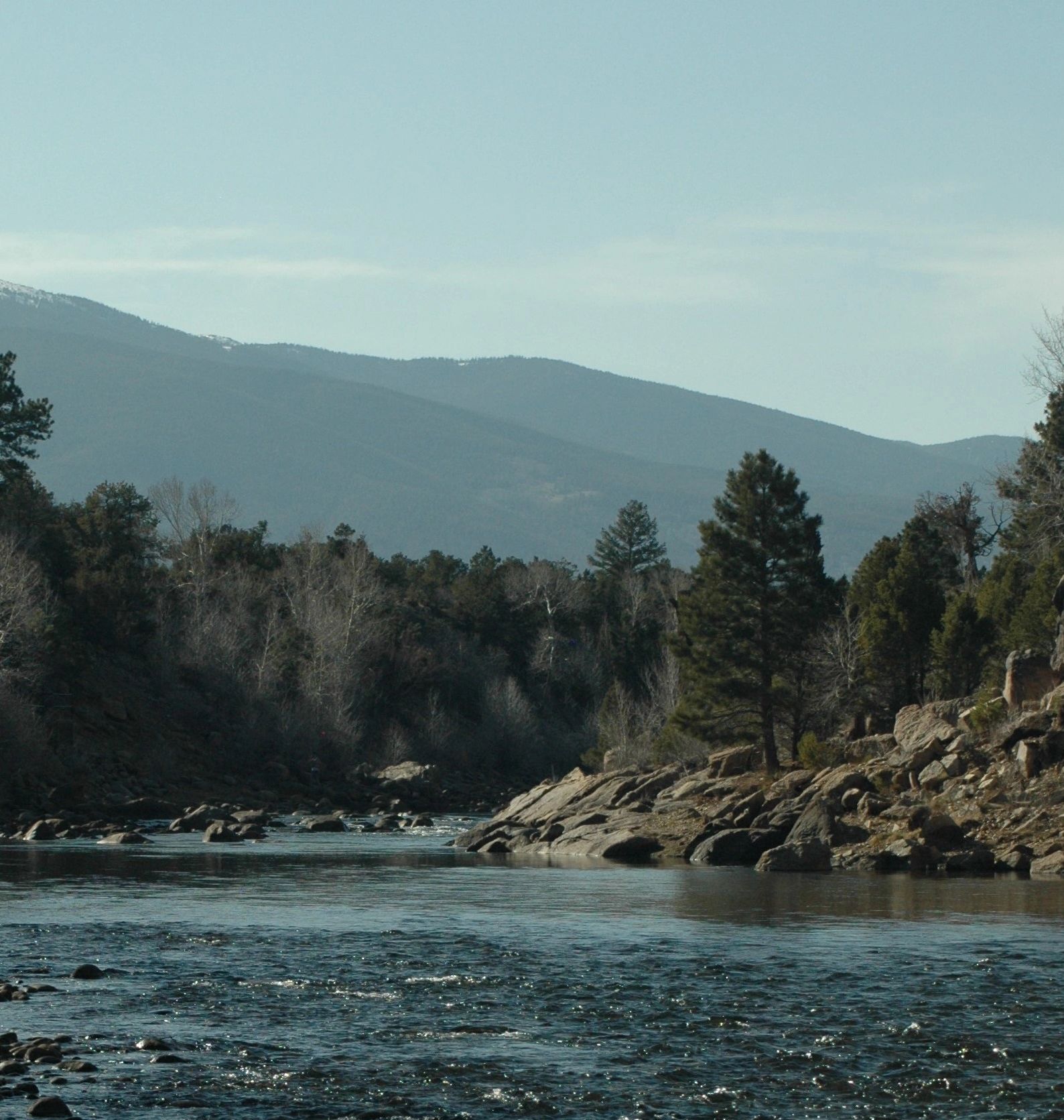 The Arkansas River near Buena Vista, CO