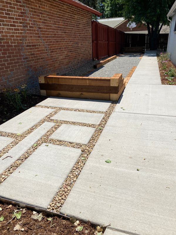 Gray Concrete with Game gravel pit