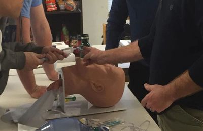 Maine EMS skills training