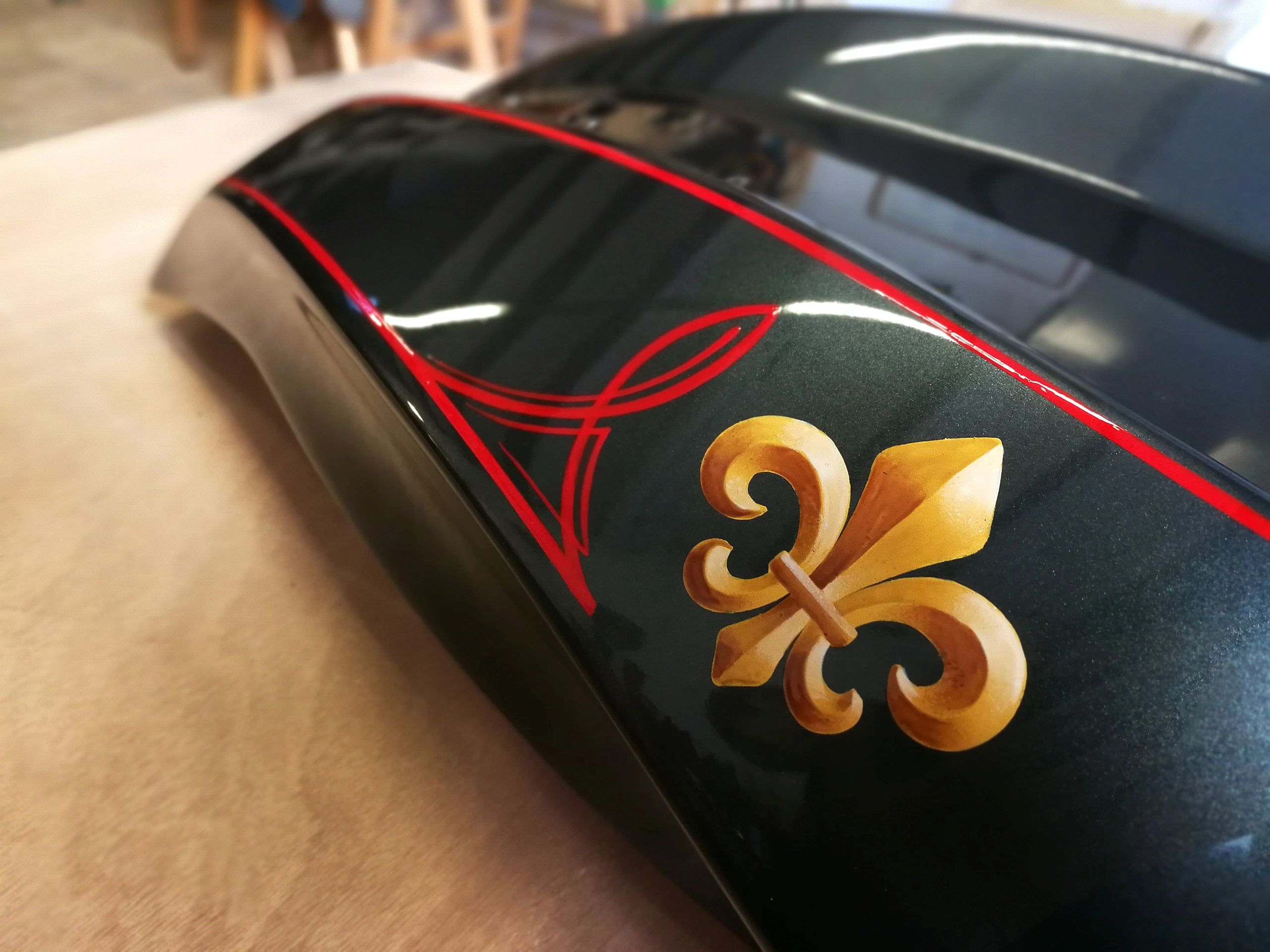 customización depósito de gasolina harley davidson