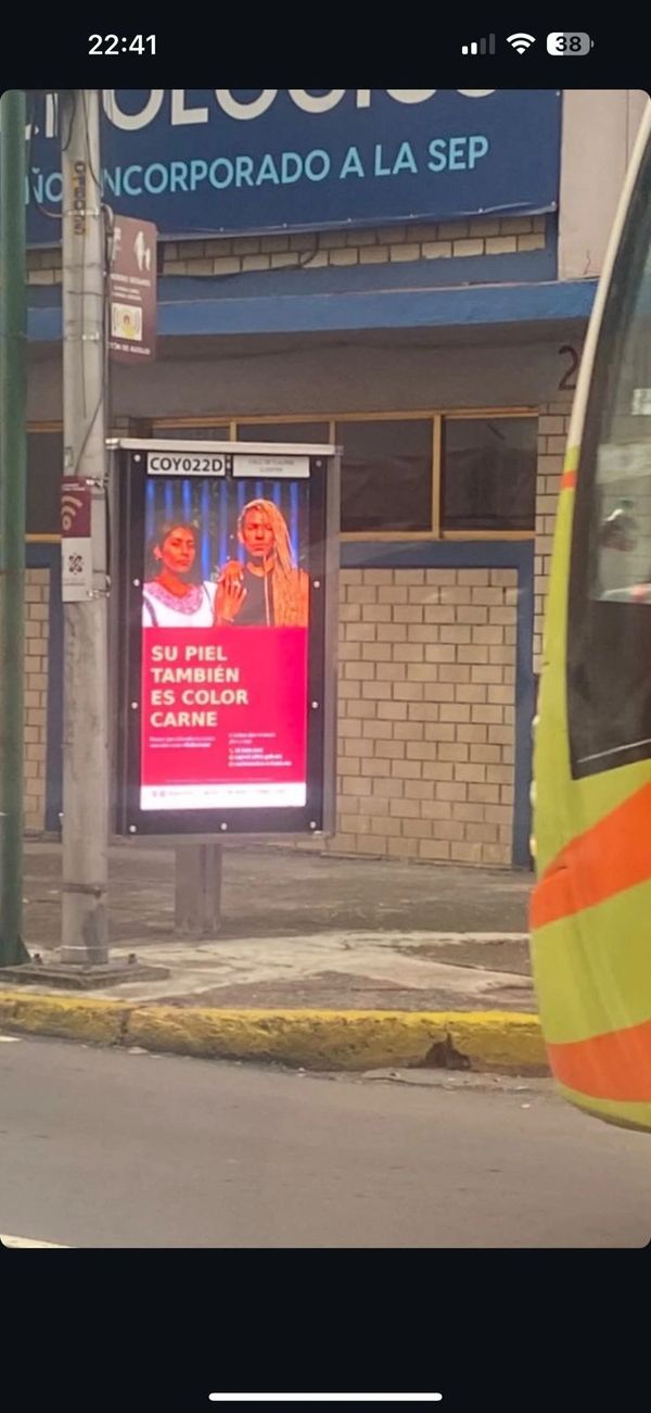 Acción Antirracista: Campaña #EsRacismo en CDMX