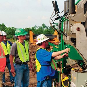 In Large Diameter Butt Fusion Training the McElroy MegaMc 1600 is used to fuse 20"-65" HDPE Pipe.