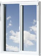 A complete vinyl window to replace your existing aluminum windows.