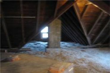 Vintage 1860's home with cellulose insulation