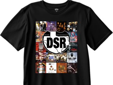 DSR THROWBACK CD'S T-SHIRT