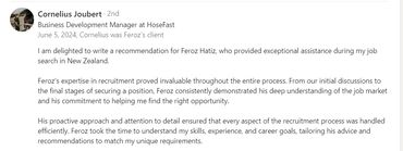 #internationalrecruitment #successstories #Testimonials