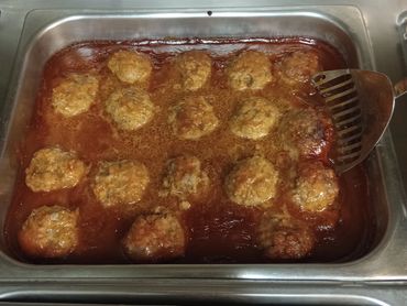 Melt in your mouth meatballs! This sauce is a one of a kind, must try!