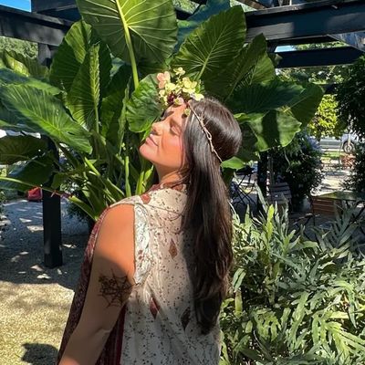 Soaking in the warmth of the sun & nature