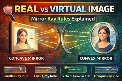 real image vs virtual image