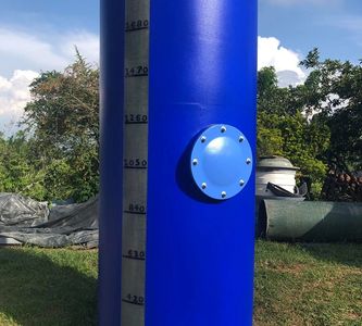 TANQUE DE ALMACENAMIENTO DE AGUA POTABLE FABRICADO EN FIBRA DE VIDRIO