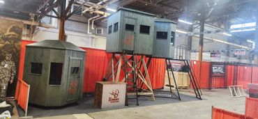 Setup at Great American Outdoor Show