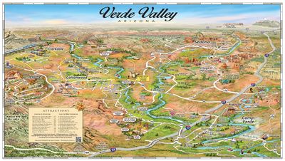 Verde Valley in Northern Arizona
