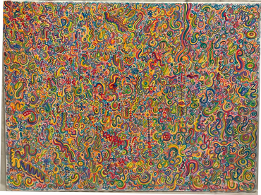 "Origional Bliss" Acrylic On Canvas 24in x 18in; $5000