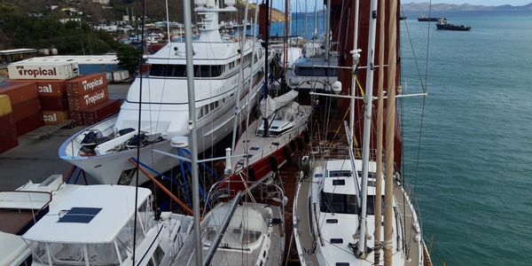  yacht shipments, project facilitation, project cargoes and local logistics for the BVI
