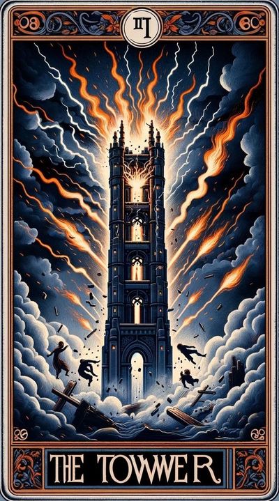 tower tarot card