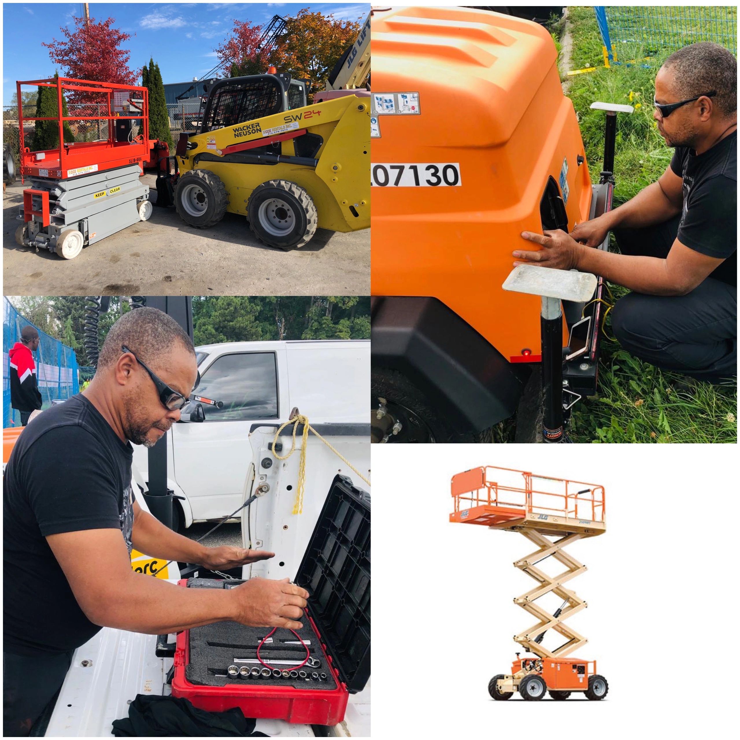 Used Equipment CCE Rentals Inc.