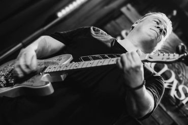 Mike Breen, the leader of the Mike Breen Band