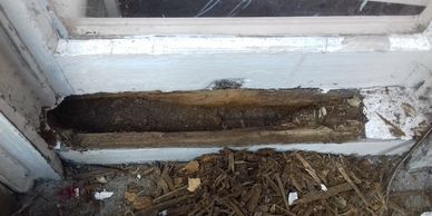Timber window sill repair NG10 Derby