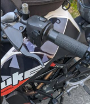 Broken lever