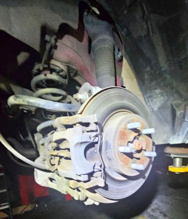 Brakes. Suspension noises. Diagnosed and fixed right.