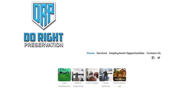 Website Design for Do Right Property Preservation Services Inc.
