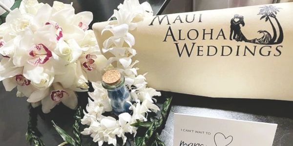 Maui Aloha Weddings beach package details