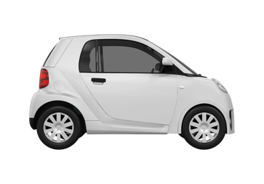 Small white 2-seater car with price £350-400 displayed for our gold detail
