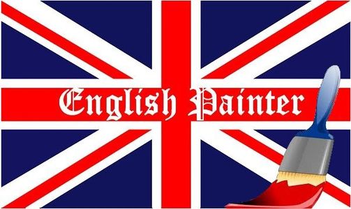 english Painter Flag logo
