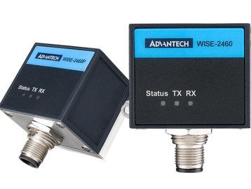 The wired sensor nodes enable seamless data collection and analysis.