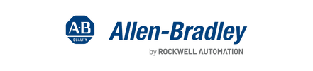 Allen-Bradley by Rockwell Automation logo in color Blue with transparent background in Lebanon