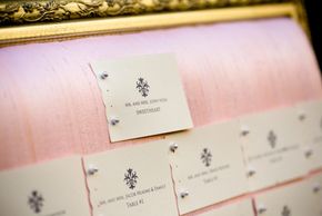 Custom Wedding Escort Cards