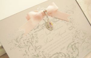 Engraved Mirror Invitation