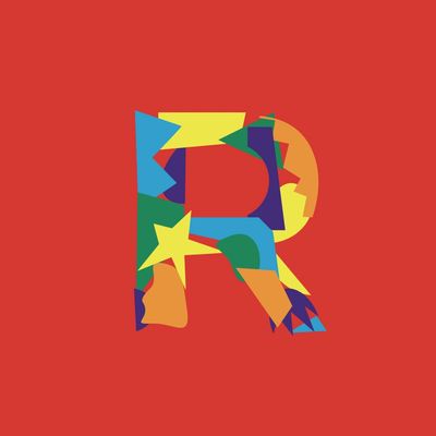 Studio Raphael's 'R' Logo With A Red Background