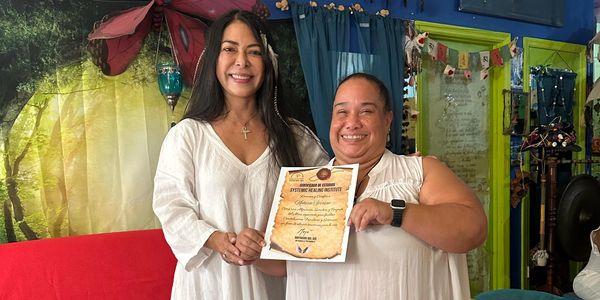 Melanie Serrano is celebrating the completion of her Family Constellations facilitator training, part of her journey of supporting connection, belonging, and personal growth.