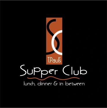 T.Paul's Supper Club Logo Design, Restaurant graphics designed and installed, Astoria, Oregon