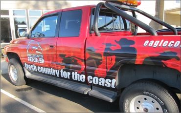 Vehicle Truck Wrap, Vehicle Graphic Design and Installation, Warrenton, OR