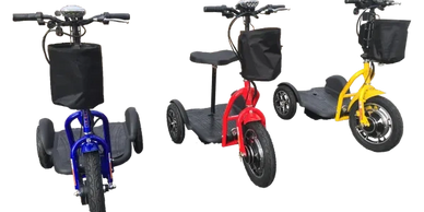 
 The NEW PATENT PENDING RMB PROTEAN folding  scooter was designed to make transporting in RV's and 