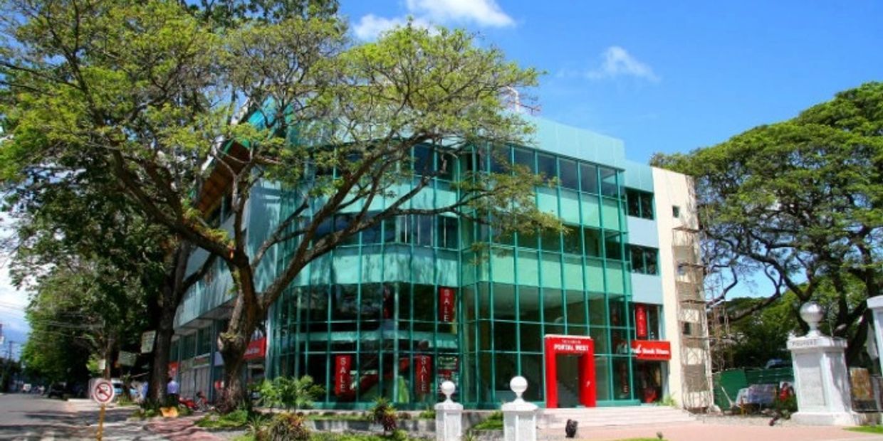 Portal West Building at Silliman University. Dumaguete, Philippines