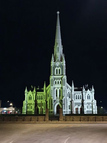 Church at Graaff Reinet Midnight