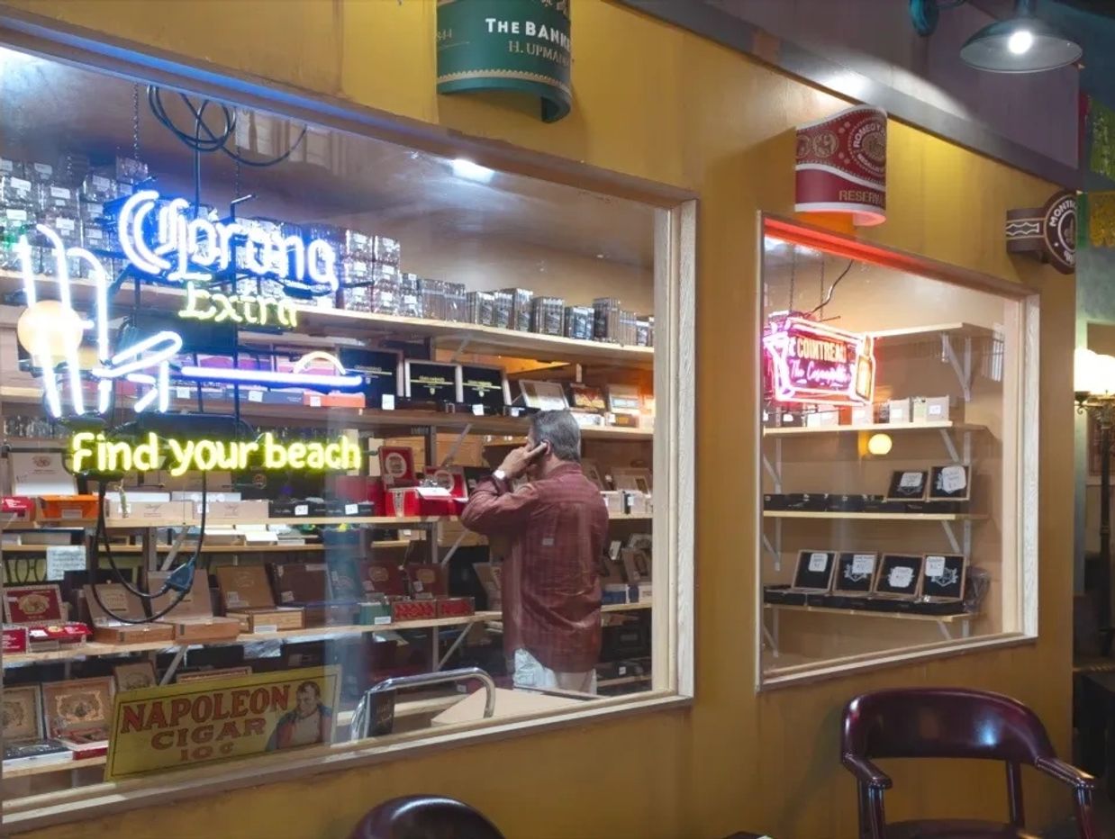 A look inside the Humidor at Palma Cigars