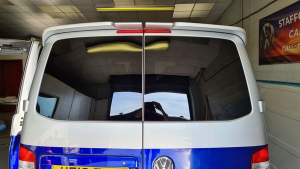 camperglass barn door windows