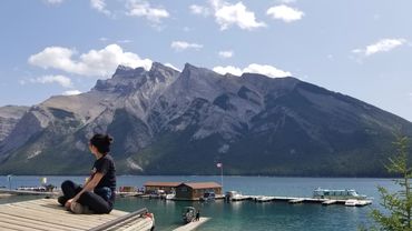 Lake Minnewanka, summer lake cruise
