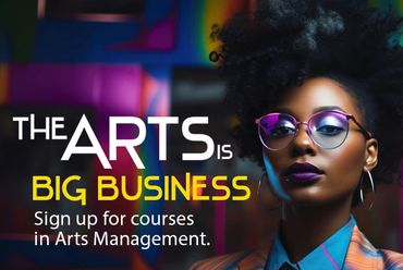 Arts and Design College, Arts Management Course. Open Enrollment.
